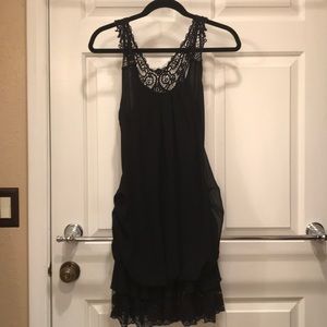 black coverup/dress (m)